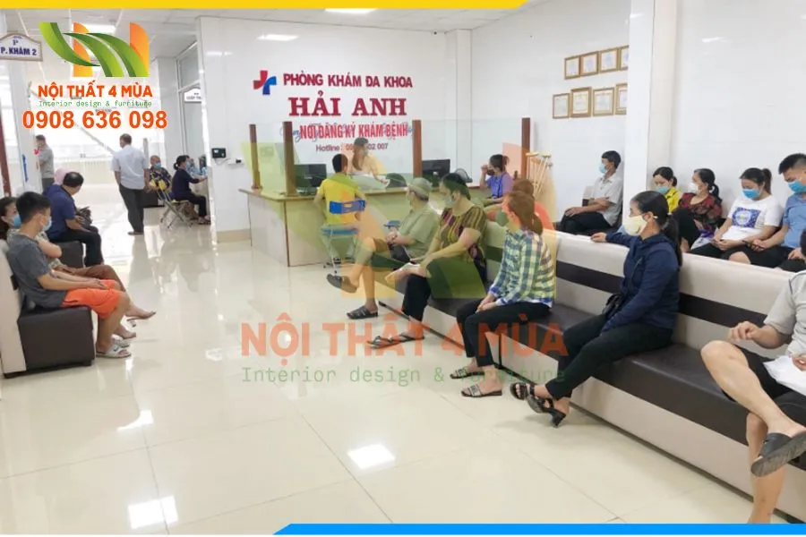 Mẫu ghế bọc da cao cấp dành cho sofa bệnh viện