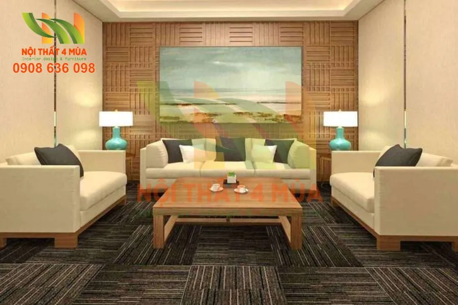 Hình ảnh bọc ghế sofa bệnh viện trong khu điều trị