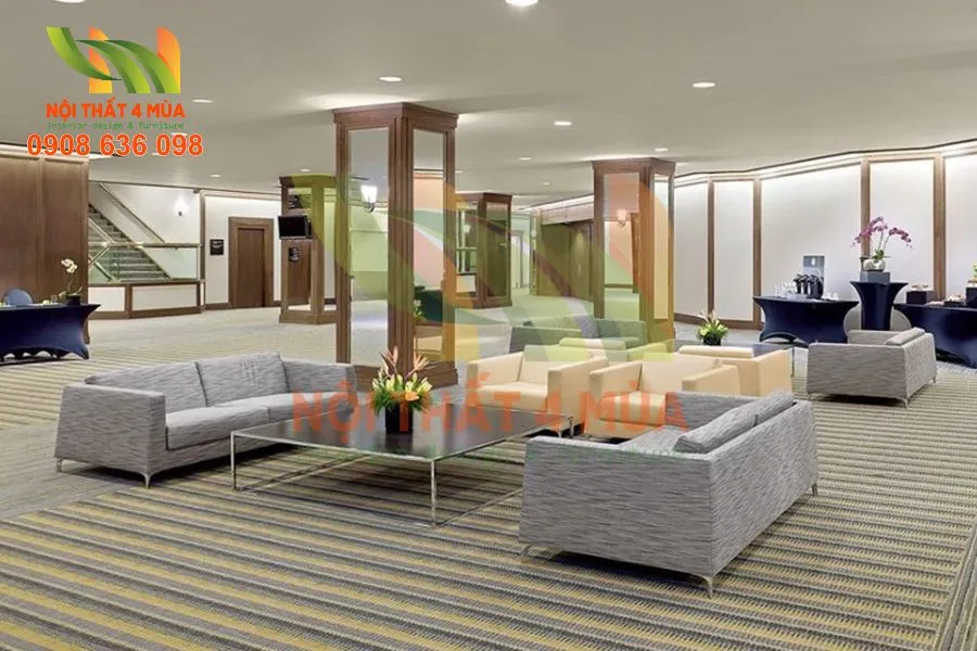 Bọc Ghế Sofa Khách Sạn Cao Cấp – Giải Pháp Nâng Tầm Không Gian 14 Bộ ảnh bọc ghế sofa khách sạn cao cấp thiết kế riêng cho chuỗi khách sạn lớn