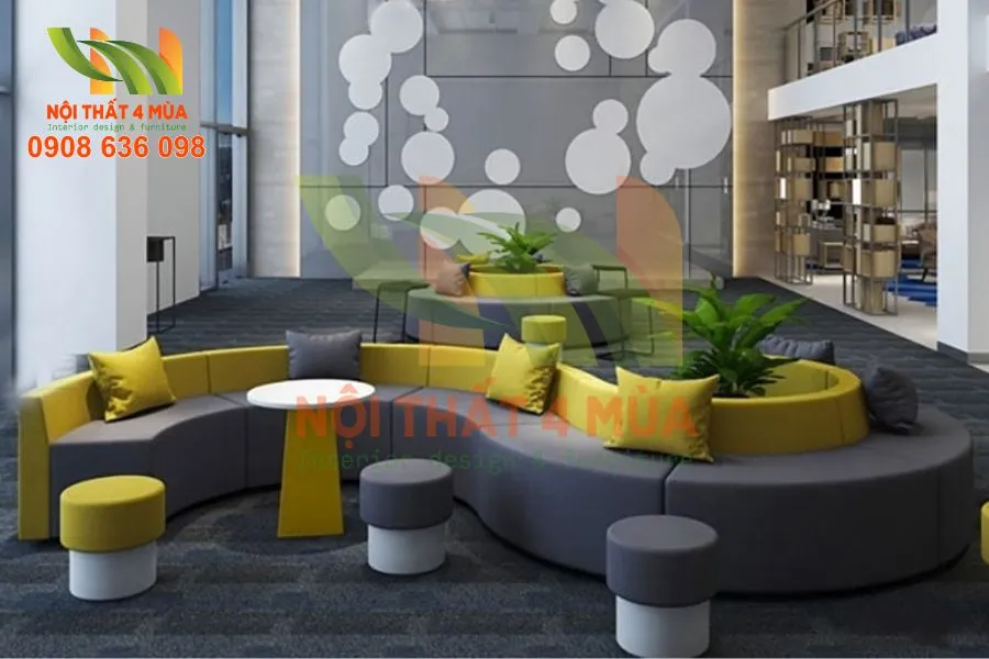 Bọc Ghế Sofa Khách Sạn Cao Cấp – Giải Pháp Nâng Tầm Không Gian 11 Mẫu bọc ghế sofa khách sạn phối da và vải độc đáo, khác biệt