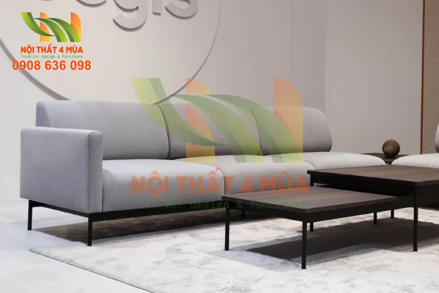 Bọc Ghế Sofa Khách Sạn Cao Cấp – Giải Pháp Nâng Tầm Không Gian 13 Không gian sang trọng với bọc ghế sofa khách sạn màu kem nhã nhặn