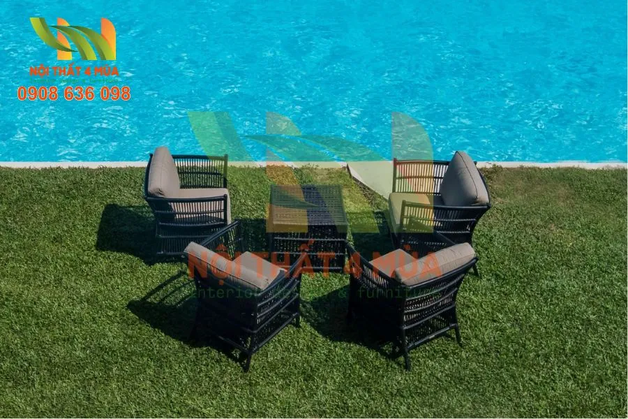 Hình Ảnh Bọc Ghế Sofa Resort Theo Phong Cách Địa Trung Hải