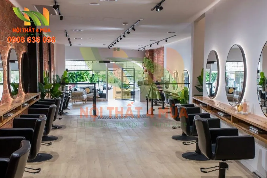 Mẫu bọc ghế sofa spa vải nỉ cao cấp cho không gian ấm cúng