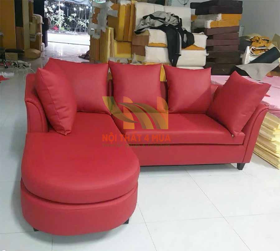 Bọc Ghế Sofa Góc Chữ L - BLSF01 4 Bọc sofa L đẹp