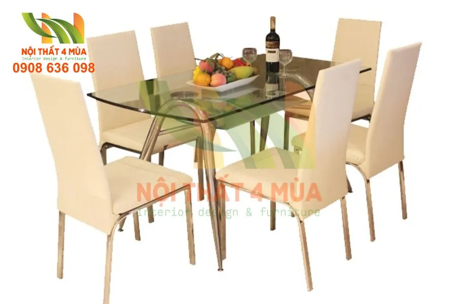 Đệm lót ghế ăn dày dặn nâng đỡ thoải mái khi ngồi lâu