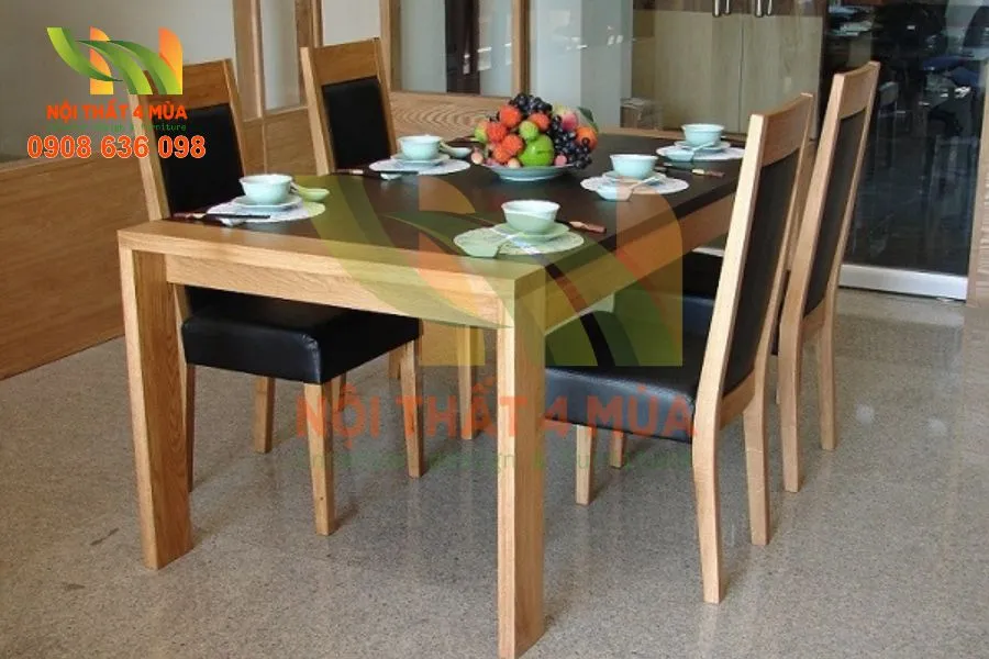 Làm đệm ghế ăn phối màu hiện đại cho không gian trẻ trung