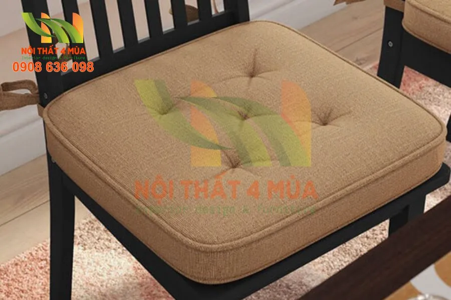 Hình ảnh làm đệm lót ghế ăn hiện đại cho phòng bếp sang trọng