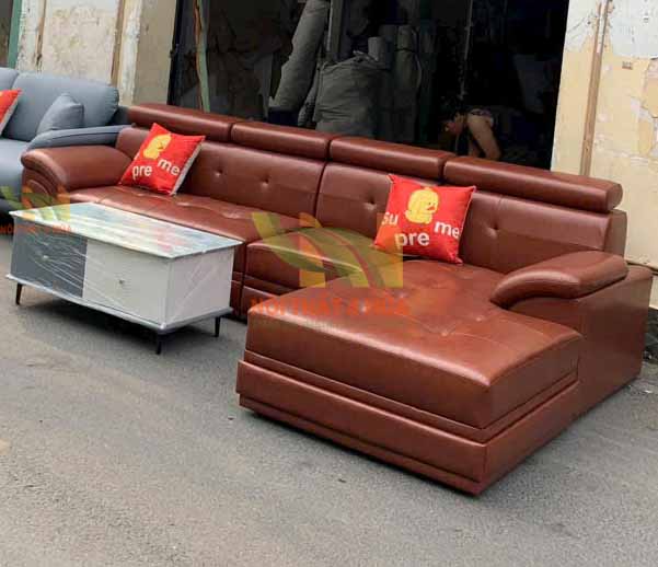 Sofa da phòng khách
