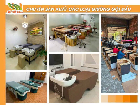 Giường gội đầu dưỡng sinh