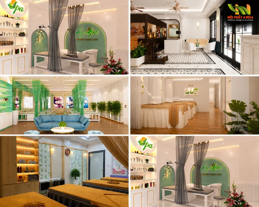 Thiết kế spa thiên nhiên phù hợp nhiều mô hình kinh doanh hiện nay.
