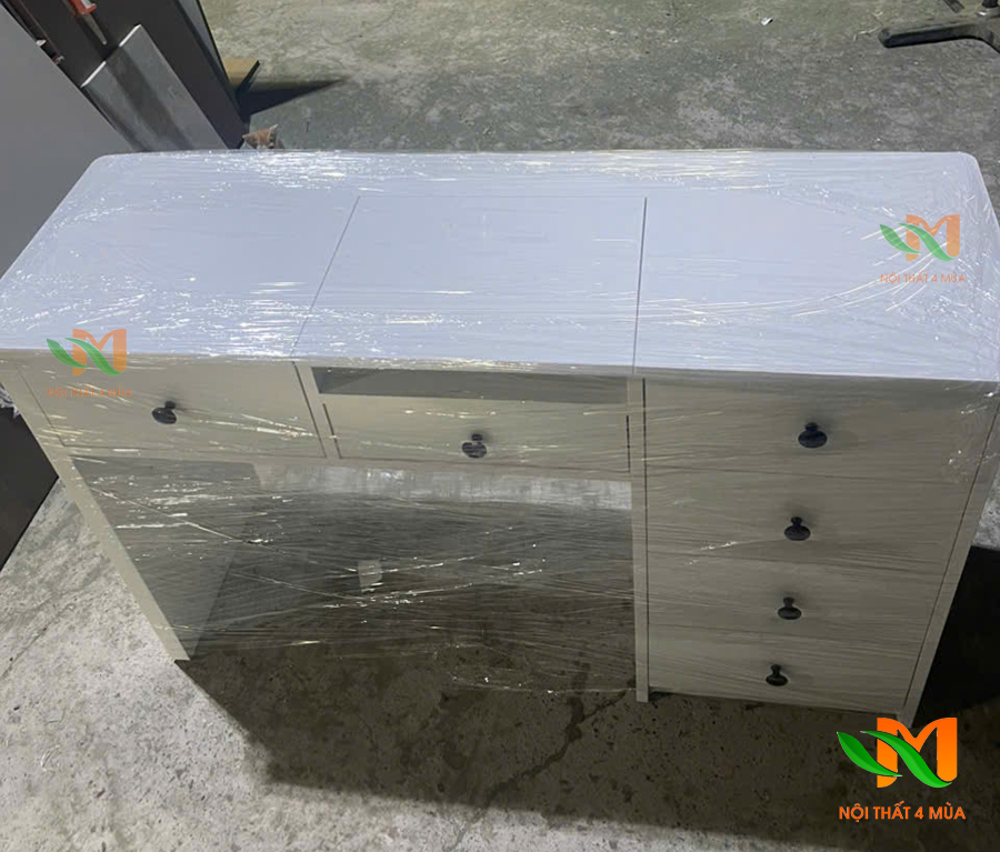 Bàn làm nail có hộc kéo hiện đại - BLN26 5 Bàn làm nail có hộc kéo hiện đại