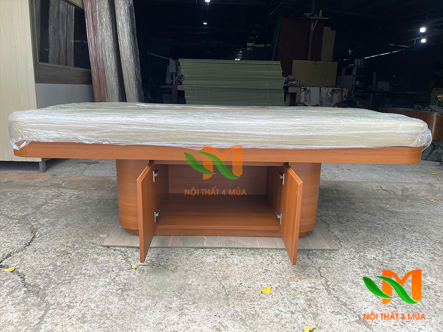 Giường massage cao cấp có hộc tủ gỗ công nghiệp - GMSC03 7 Giường spa cao cấp gỗ công nghiệp