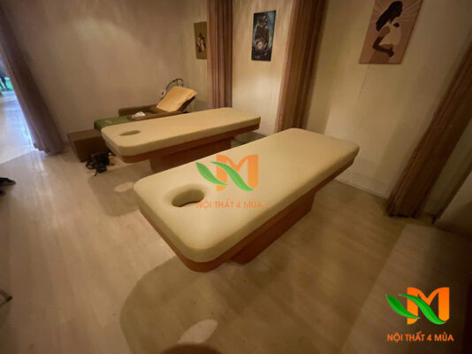 Giường massage cao cấp có hộc tủ gỗ công nghiệp - GMSC03 10 Giường spa cao cấp gỗ công nghiệp