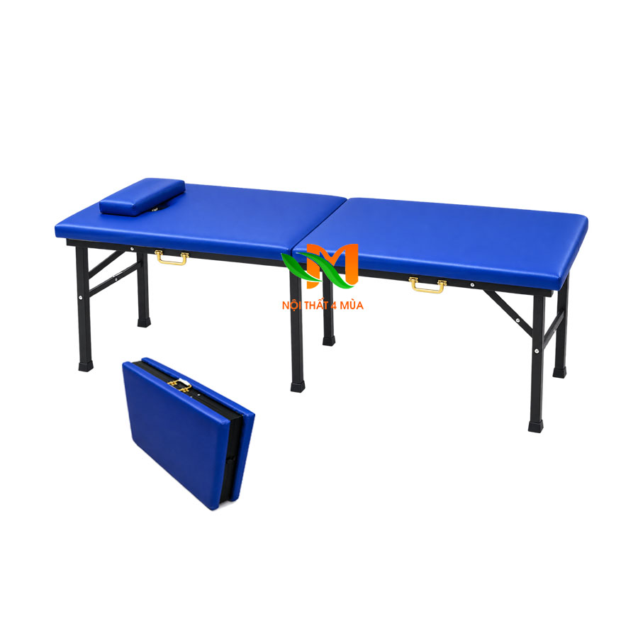 Giường vali gấp gọn 6 chân bằng sắt sơn tĩnh điện - GVLS01 6 Giường vali sắt 6 chân sơn tỉnh điện
