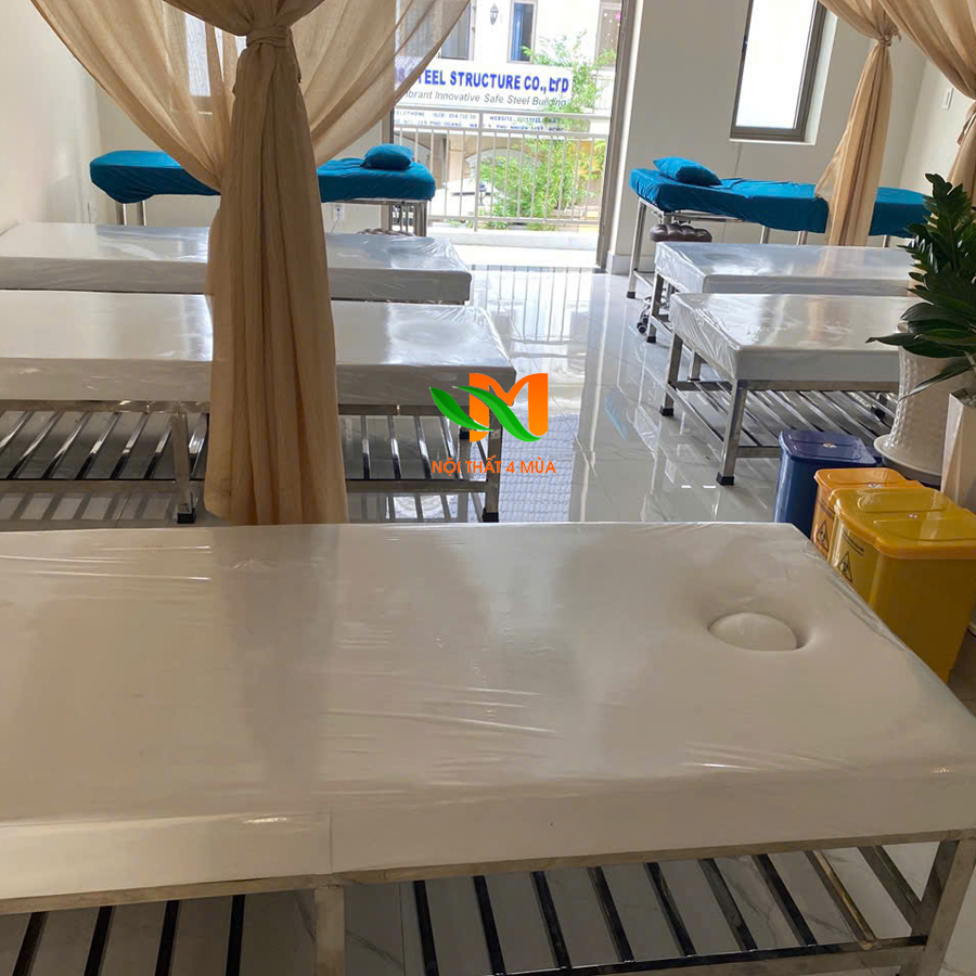 Giường spa inox cao cấp