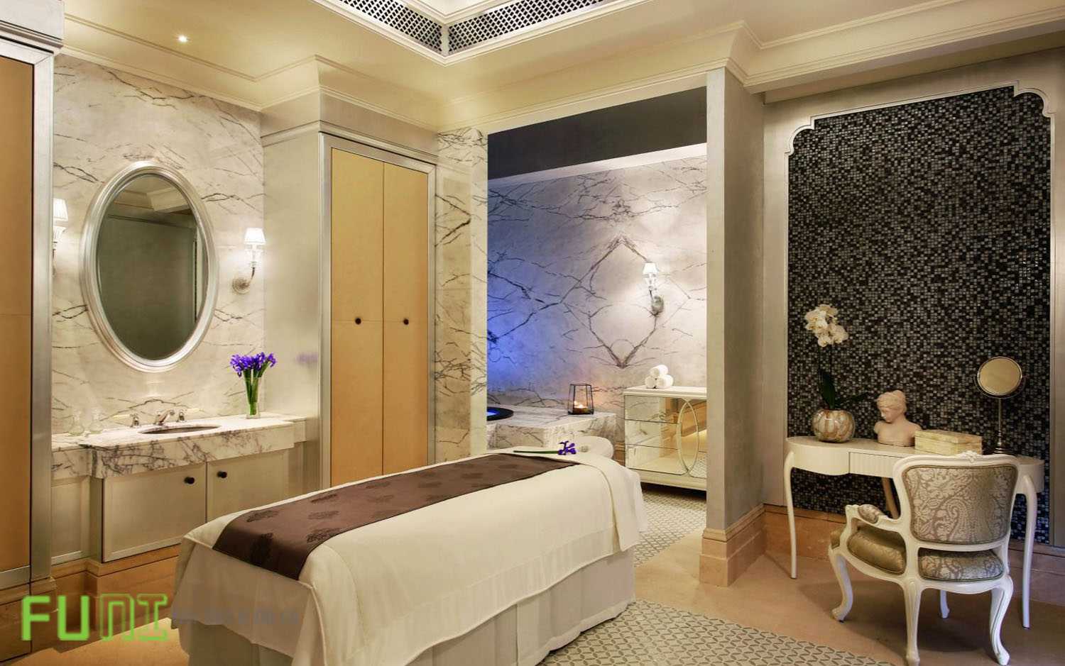 Phong cách spa mini cổ điển Phong cách spa mini cổ điển