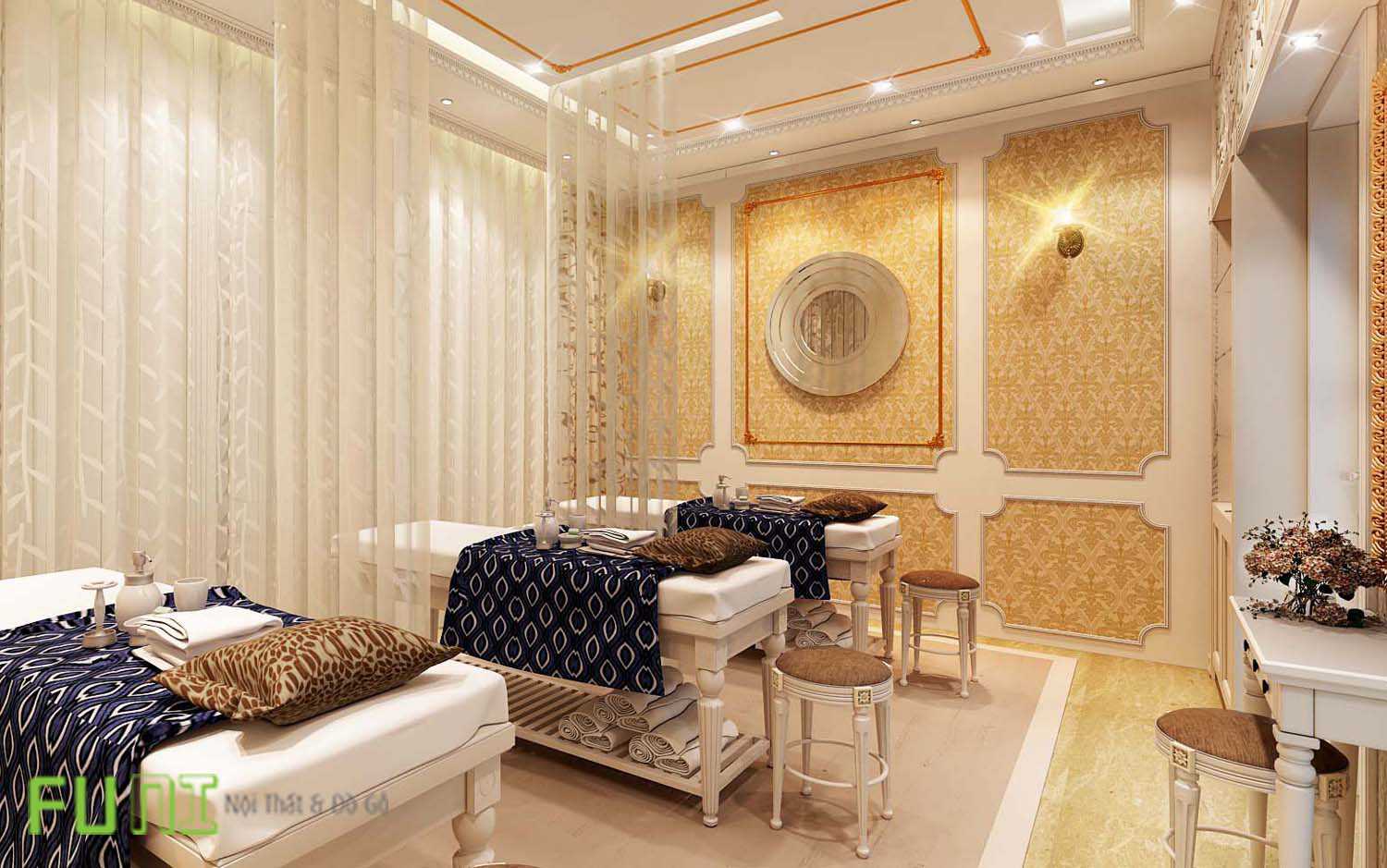 Kiểu cách thiết kế spa mini đẹp Kiểu cách đẹp thiết kế spa mini đẹp