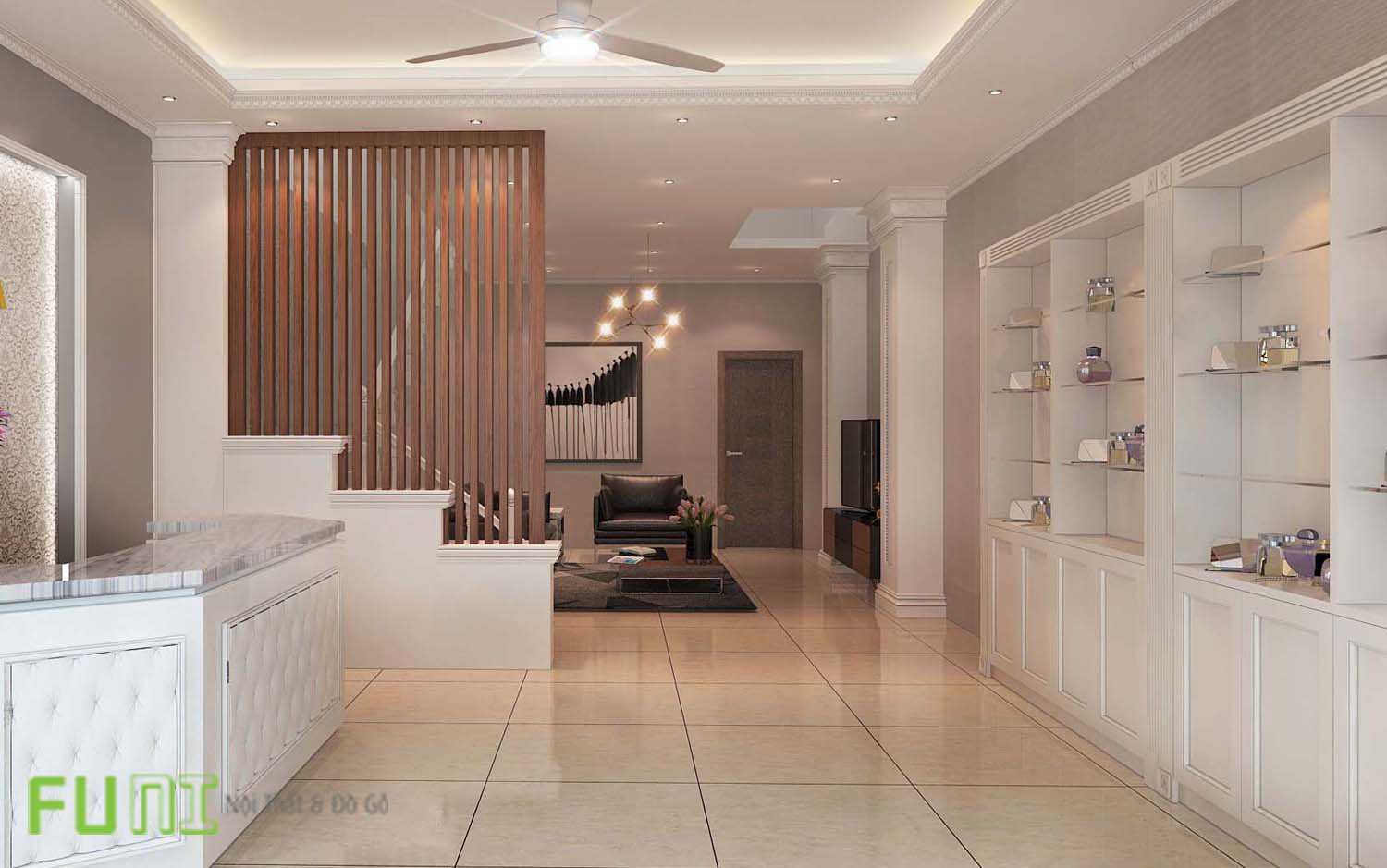 Không gian spa thoáng mát Không gian spa thoáng mát