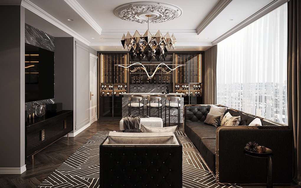 Phong thủy phòng khách: 6 điều lưu ý nhất định phải biết 5 Màu sắc phù hợp phòng khách