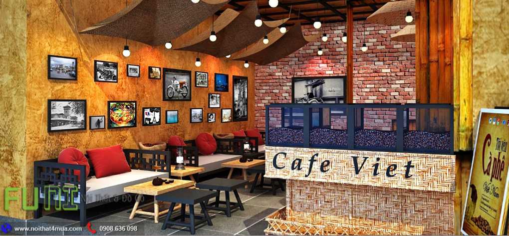 Cách bố trí quán cafe nhỏ đẹp Cách bố trí quán cafe nhỏ đẹp