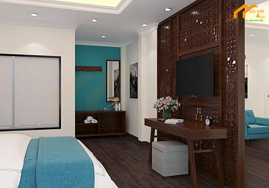 10+ Mẫu thiết kế khách sạn đẹp tiêu chuẩn 3 sao, 4 sao, 5 sao 9 Mẫu nội thất khách sạn hiện đại