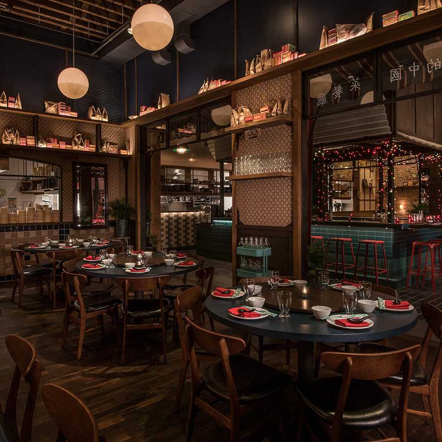 10+ Mẫu thiết kế nhà hàng đẹp, sang trọng thu hút khách hàng 17 Mẫu thiết kế nhà hàng Trung Hoa