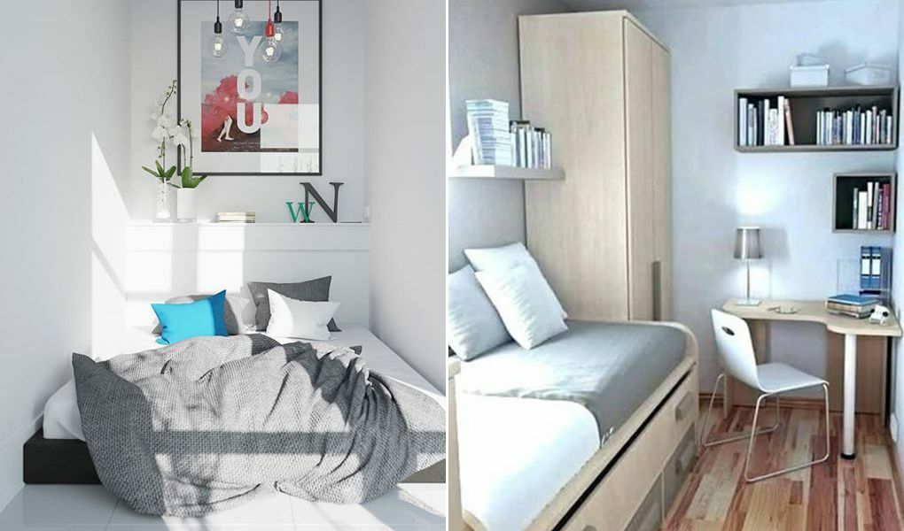 Mẫu phòng ngủ nhỏ 2m2 đẹp