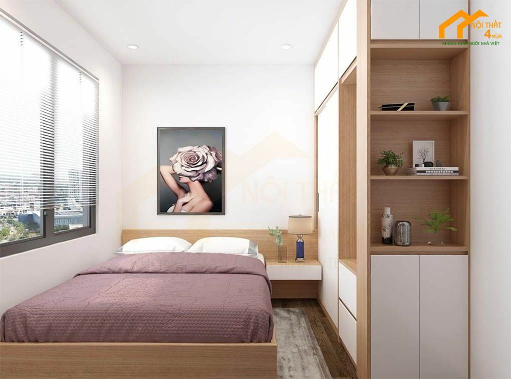 Mẫu phòng ngủ nhỏ 4m2