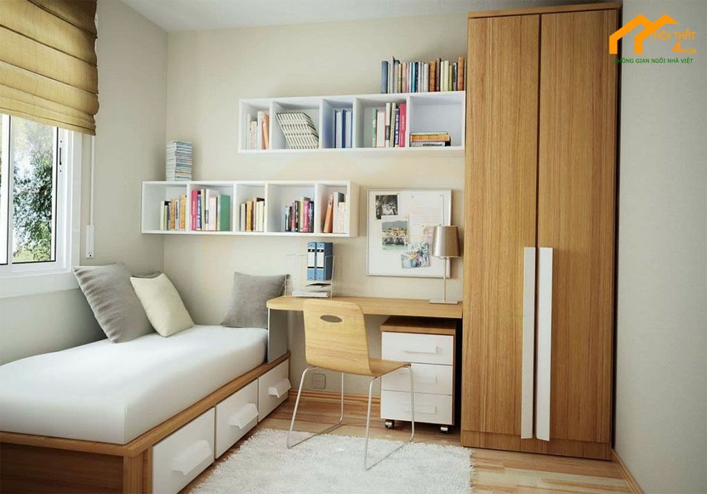 Mẫu phòng ngủ nhỏ 6m2