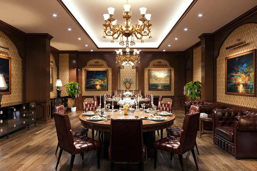 10+ Mẫu thiết kế nhà hàng đẹp, sang trọng thu hút khách hàng 27 Mẫu thiết kế nhà hàng châu âu