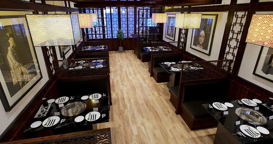 10+ Mẫu thiết kế nhà hàng đẹp, sang trọng thu hút khách hàng 24 Mẫu nhà hàng nhật bản