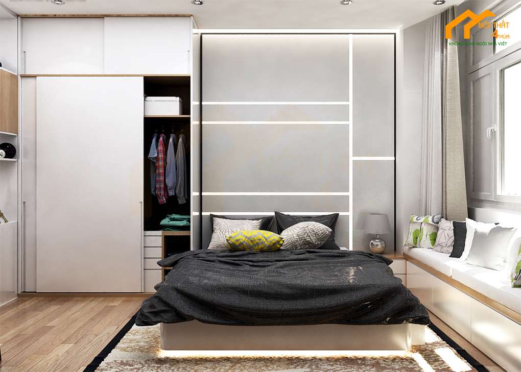 Mẫu phòng ngủ nhỏ 7m2