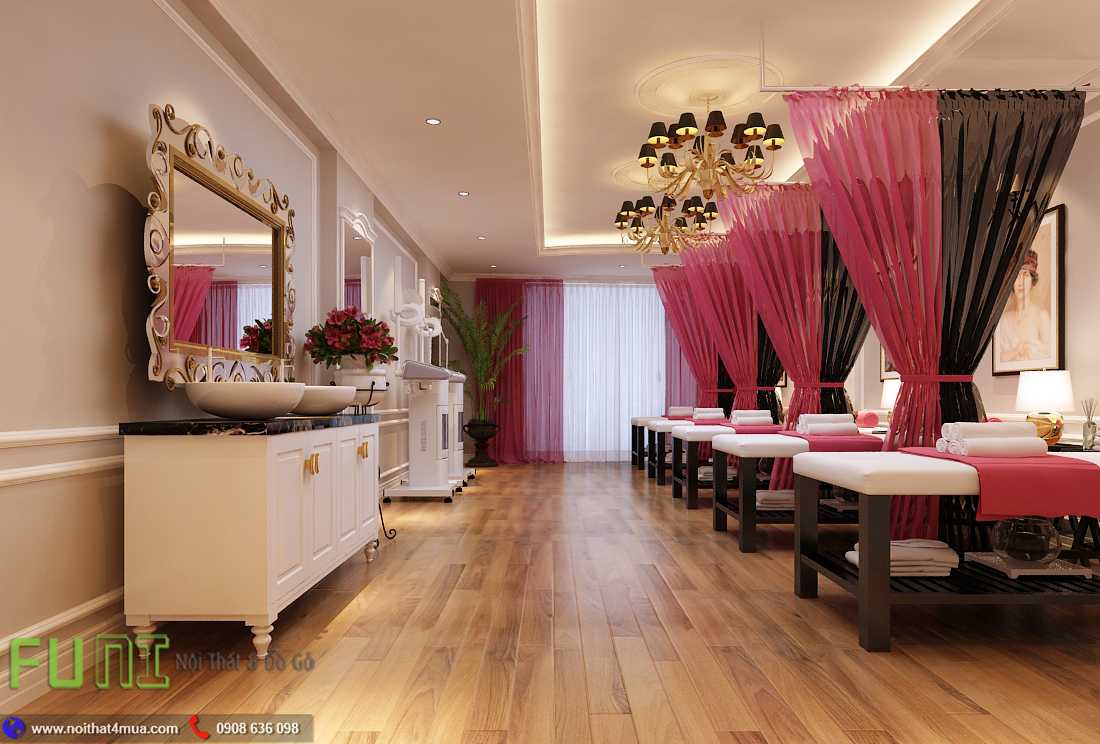 Nội thất spa tân cổ điển đẹp Nội thất spa tân cổ điển đẹp