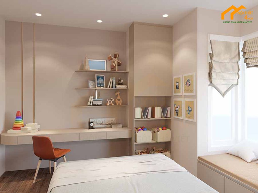 Mẫu phòng ngủ bé gái đơn giản đẹp Mẫu phòng ngủ bé gái đơn giản đẹp