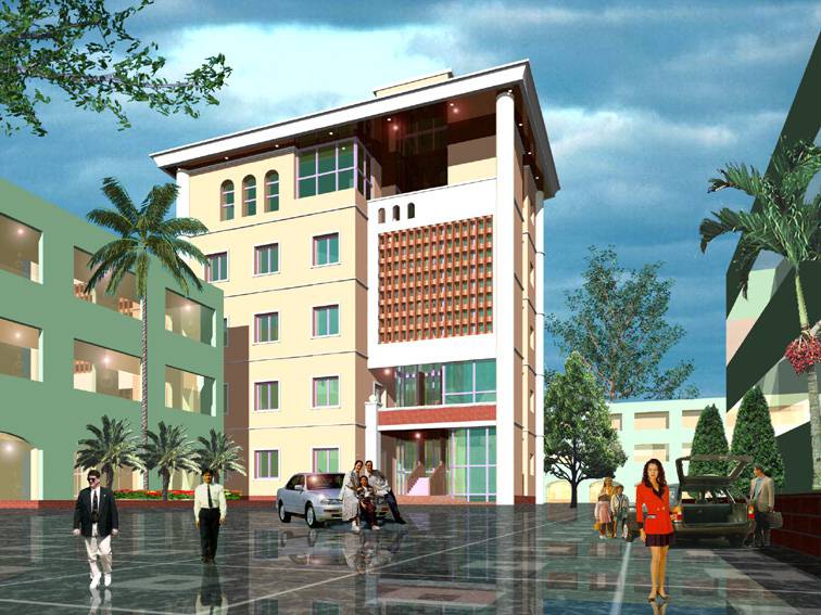 10+ Mẫu thiết kế khách sạn đẹp tiêu chuẩn 3 sao, 4 sao, 5 sao 7 Mẫu thiết kế khách sạn đẹp