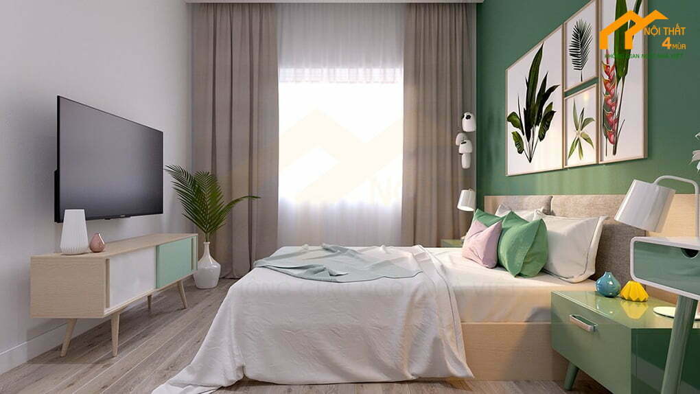 Mẫu phòng ngủ nhỏ 8m2