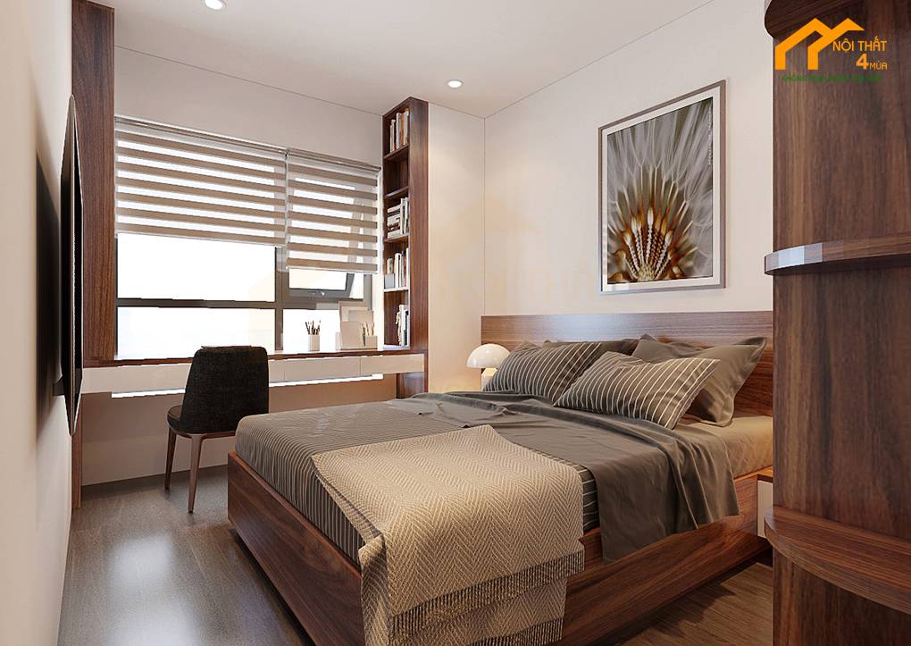 Mẫu phòng ngủ nhỏ 9m2