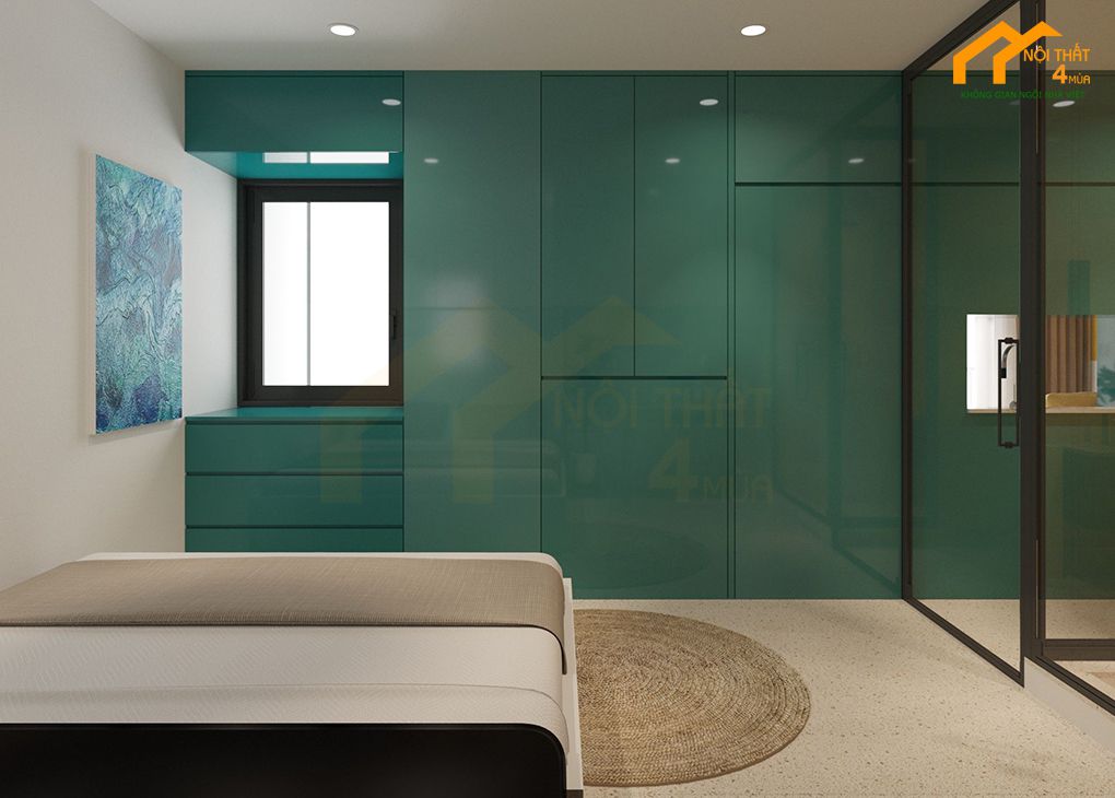 Mẫu phòng ngủ nhỏ 9m2