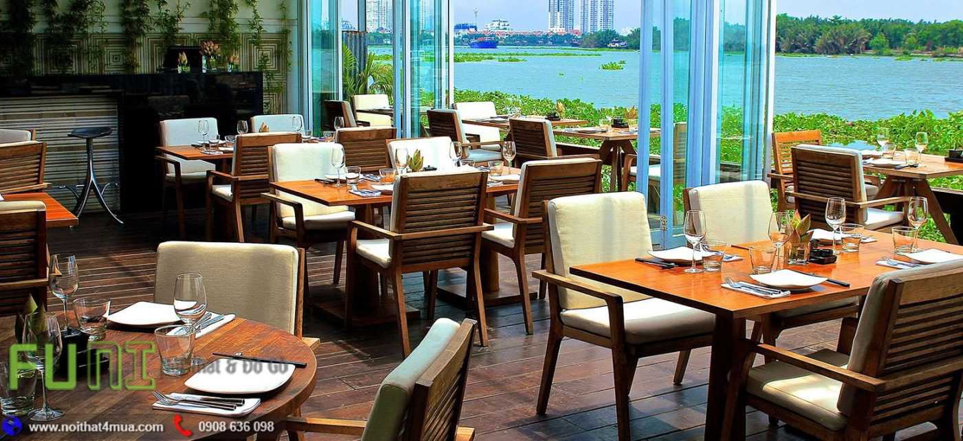 Thiết kế nội thất nhà hàng phong cảnh tuyệt đẹp Thiết kế nội thất nhà hàng phong cảnh tuyệt đẹp