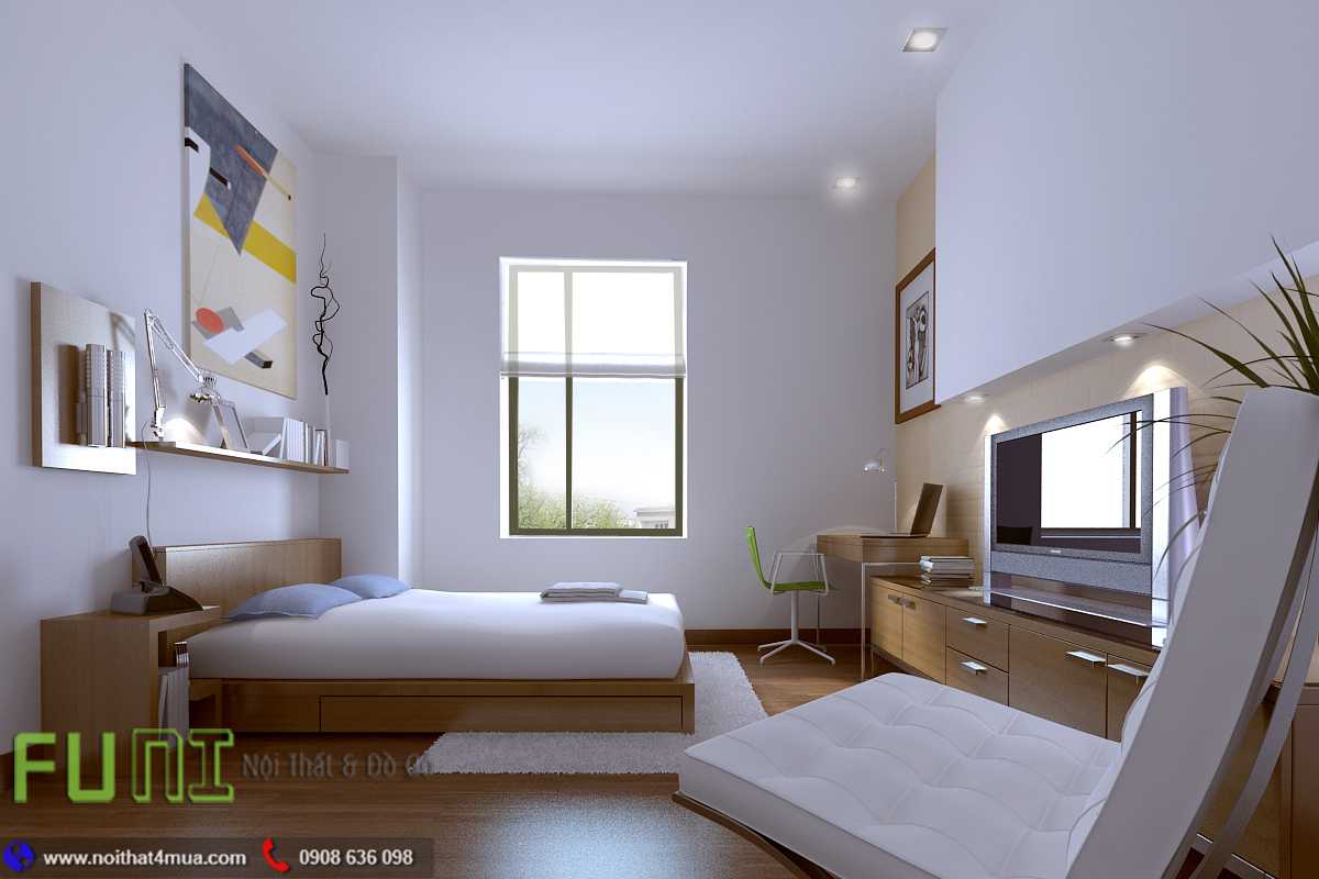 Thiết kế nội thất phòng ngủ nhà phố hiện đại Thiết kế nội thất phòng ngủ nhà phố hiện đại