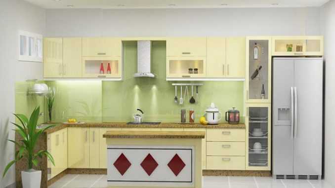 Mẫu nhà bếp gọn đẹp Mẫu nhà bếp gọn đẹp