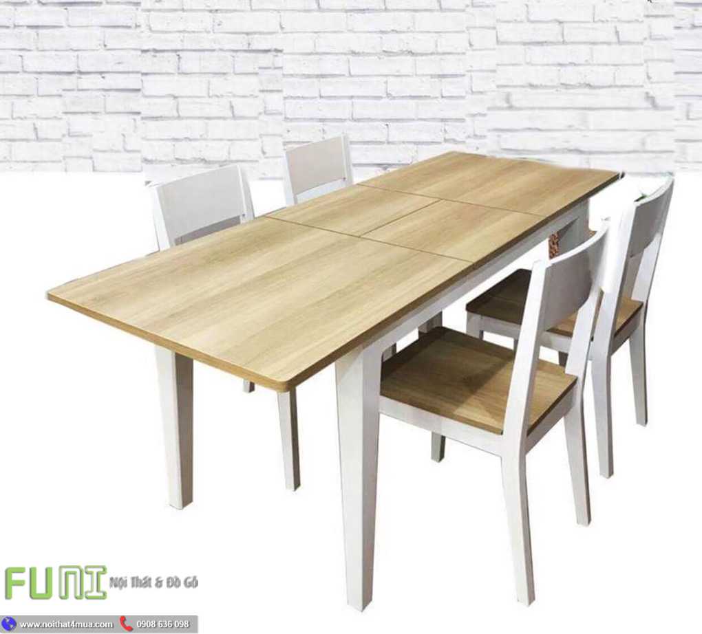 Bộ bàn ăn thông minh 4 ghế đẹp