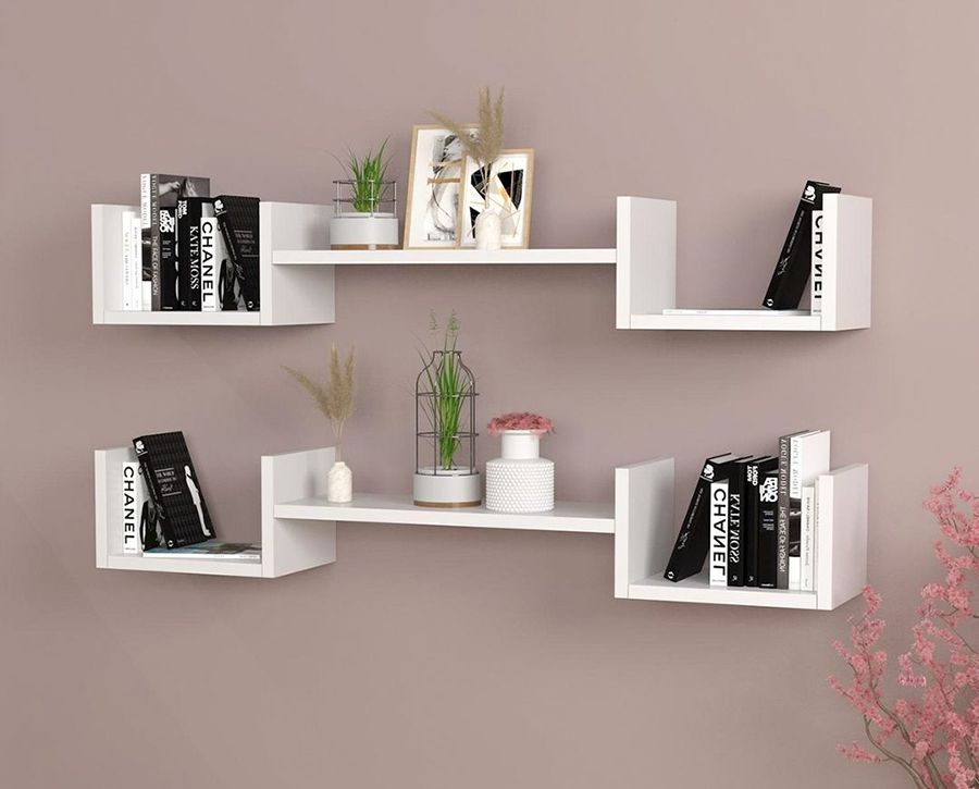 Kệ trang trí treo tường chữ U