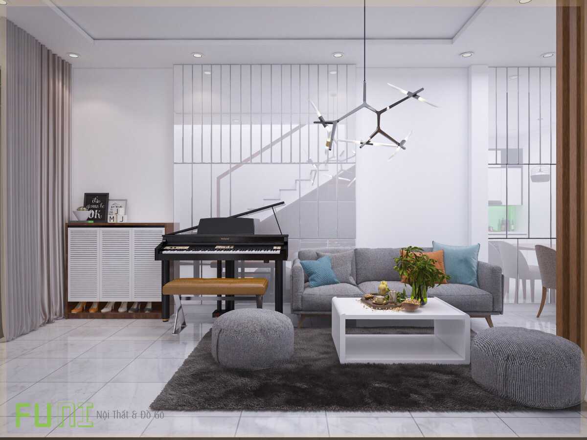Nội thất căn hộ phòng khách đơn giản đẹp Nội thất căn hộ phòng khách đơn giản đẹp