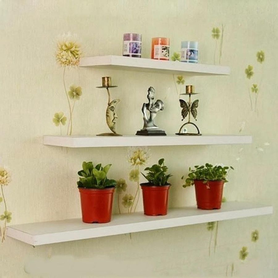 Kệ treo tường 3 thanh đơn giản