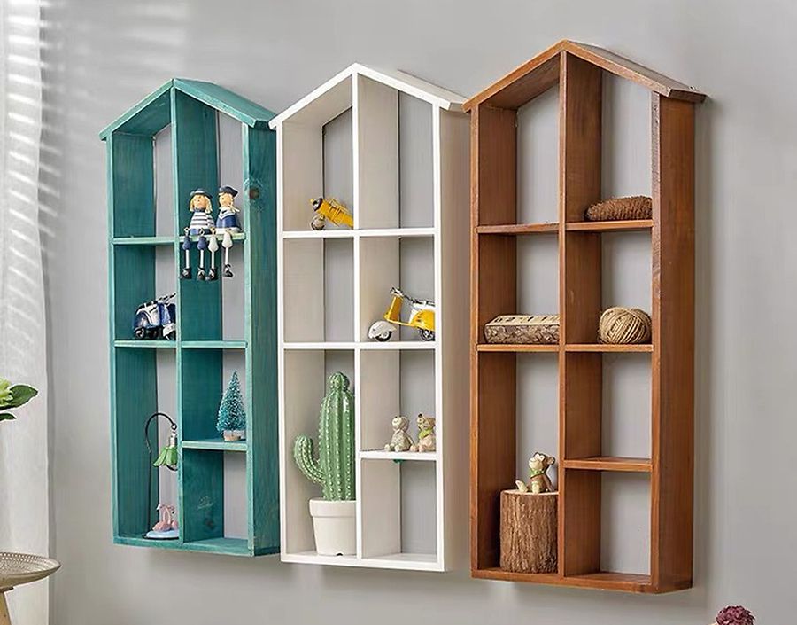 Kệ trang trí hình ngôi nhà