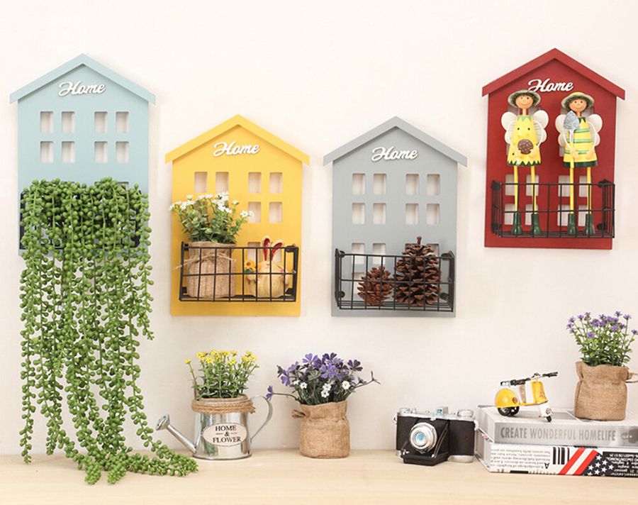 Kệ trang trí hình ngôi nhà