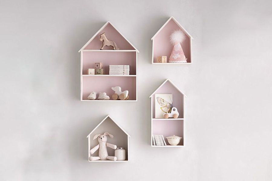Kệ trang trí hình ngôi nhà