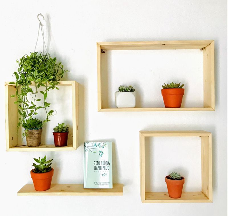 Kệ treo tường không cần khoan