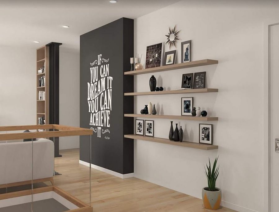 Kệ treo tường thanh ngang chắc chắn